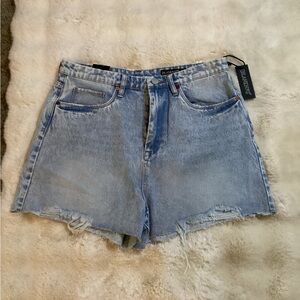 Blue Denim Women's Shorts